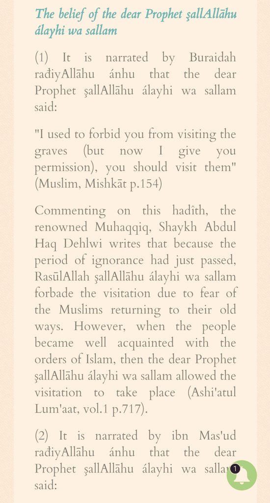 ~SEEKING 'BLESSINGS' FROM THE 'GRAVES' OF 'PIOUS' Refrences Below 👇