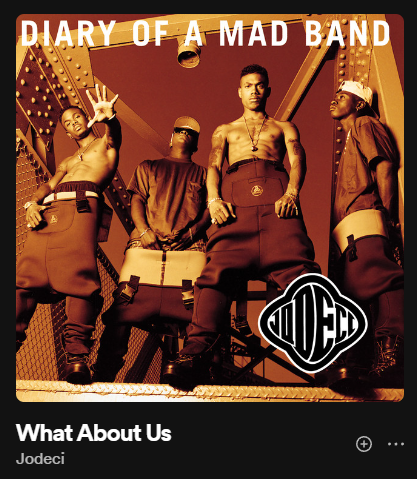 Jodeci　で　What About Us
#thenite