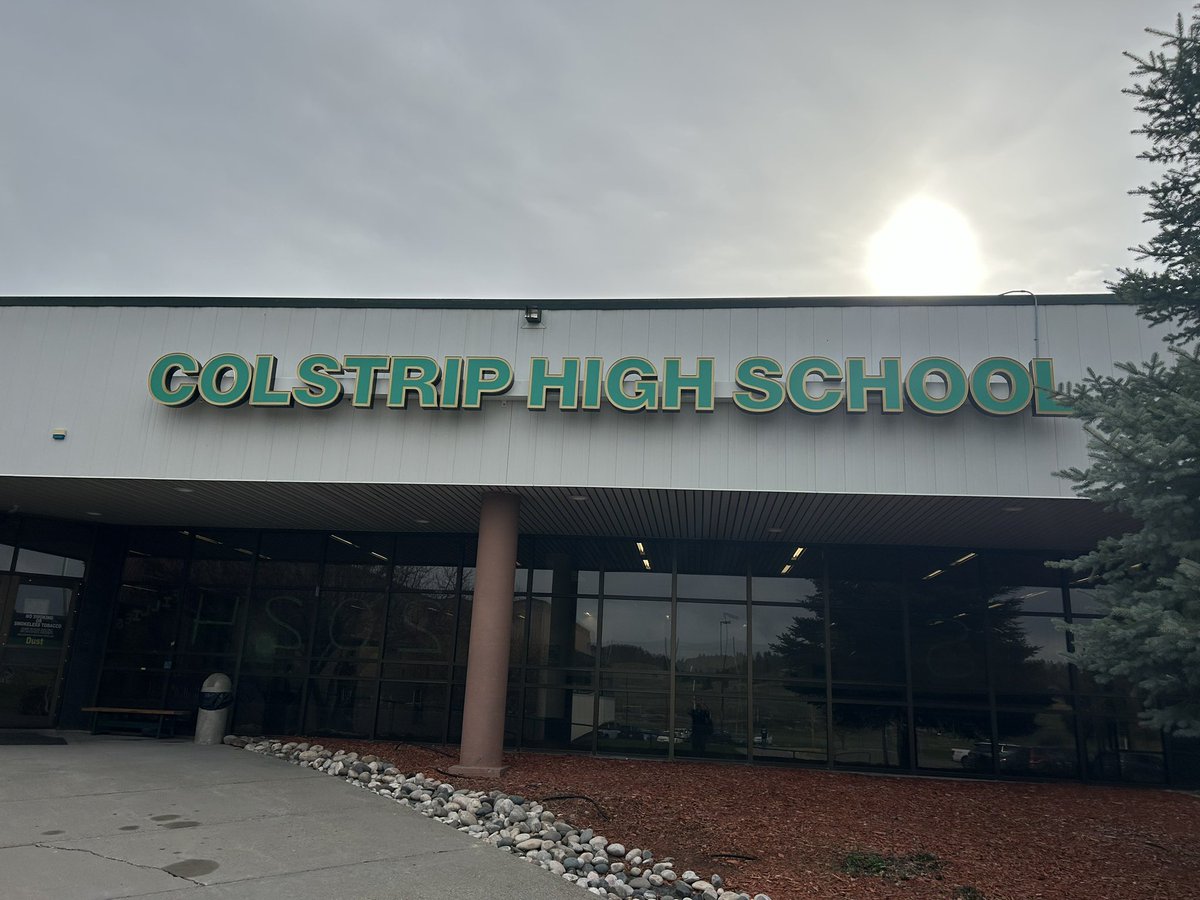 I appreciate the staff at Colstrip HS allowing me to stop by and visit with some of their players!! Home of Oredigger Trey Yates! <a href="/MonTechFootball/">Montana Tech Football</a>