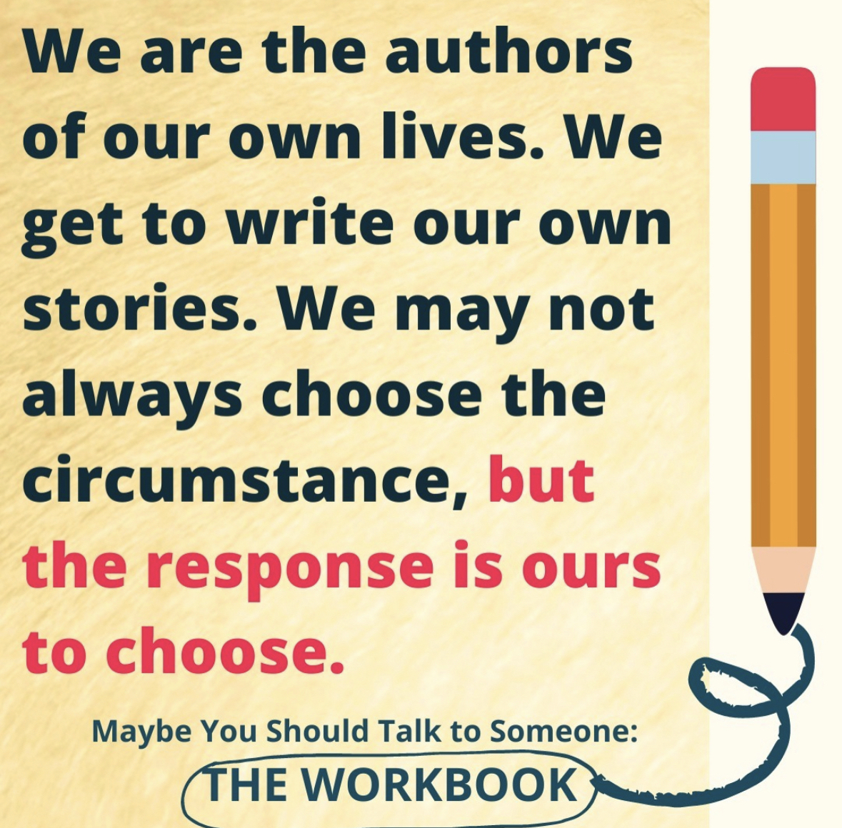 “We get to write our own stories.” Need some guidance to do this? Start working through the #MYSTTS workbook this weekend🥰➡️ amzn.to/3uzmaPs