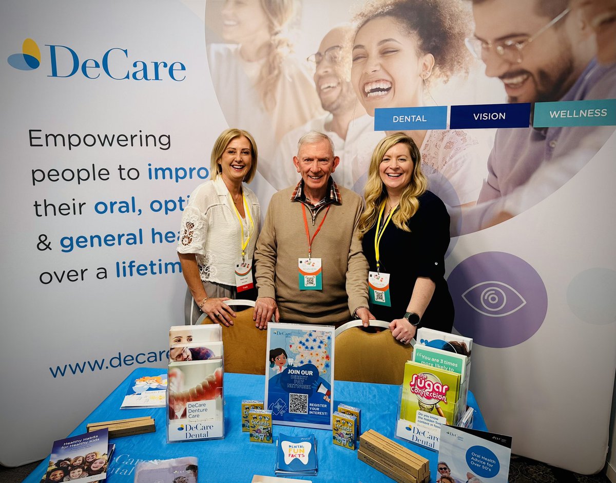 Pictured below is some of DeCare team who are attending the @IrishDentists annual conference in Killarney this weekend. 

A weekend of networking and learning! 

#IDAConference #DentalEducation #AlwaysLearning