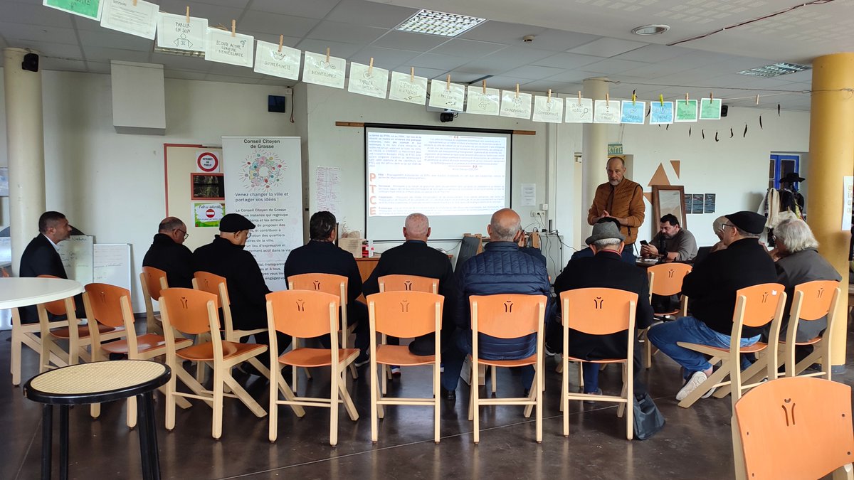 [ VISITE DE LA DÉLEGATION MAROCAINE AU TIERS-LIEU SAINTE MARTHE ]
Mardi 23 avril, la SCIC T.E.T.R.I.S. a eu le plaisir et l'honneur d'accueillir la délégation des présidents de Conseils provinciaux et de Provinces du Maroc au Tiers-Lieu Sainte Marthe à Grasse