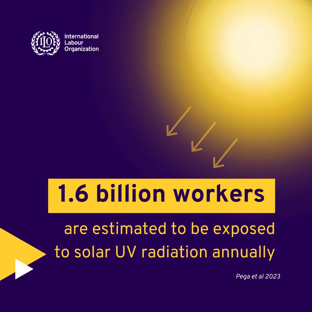 With #ClimateChange, every job is becoming a hot job. 🌡️ Urgent action is needed to ensure safe and healthy work environments. Check out @ILO findings🌐ow.ly/zsez50Rl8H5 #SafeDay2024