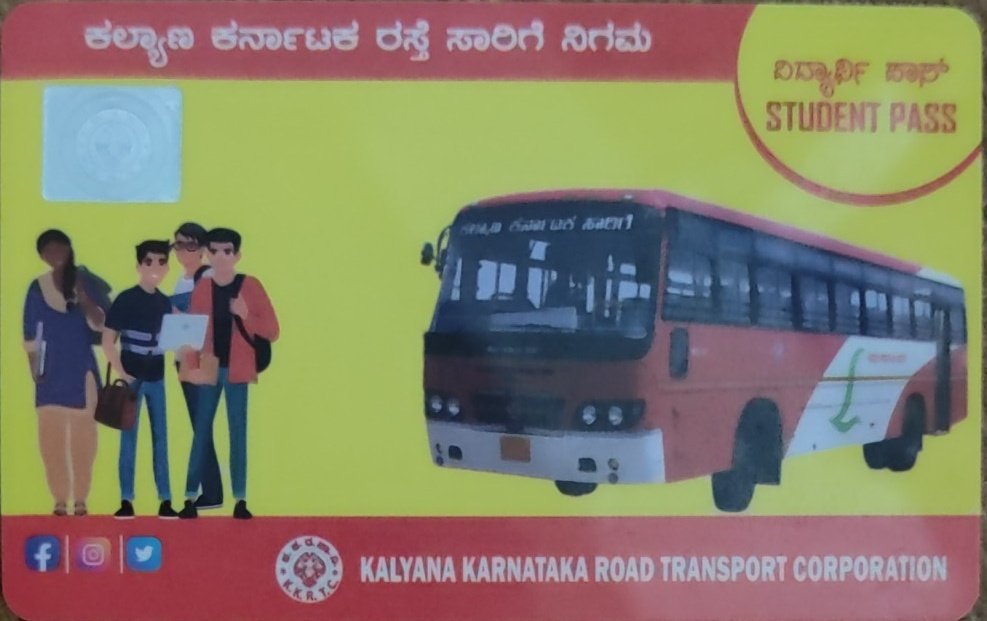 Only three days left to expiring Kalaburagi Students KKRTC Bus Pass, but there is no order issued till now by the @KKRTC_Journeys official department to extend the same as until particular date of upcoming new session.

@DCKalaburagi @RLR_BTM @KKRTC_Journeys @KSRTC_Journeys