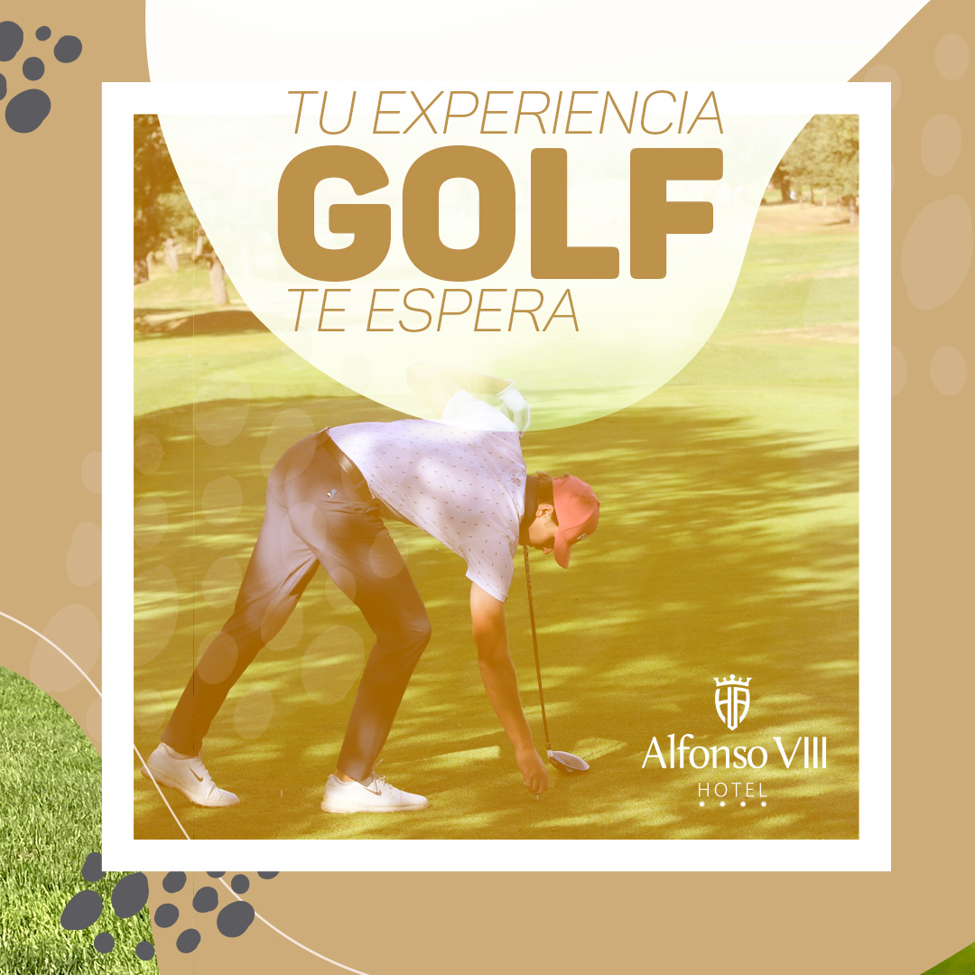¿Buscas un destino donde poder desconectar practicando tu deporte favorito🏌️? Echa un vistazo a esta #ExperienciaGolf que te proponemos 👇😉. Golf Soria  bit.ly/2mGI2Uj #Hotel #Soria #Golf