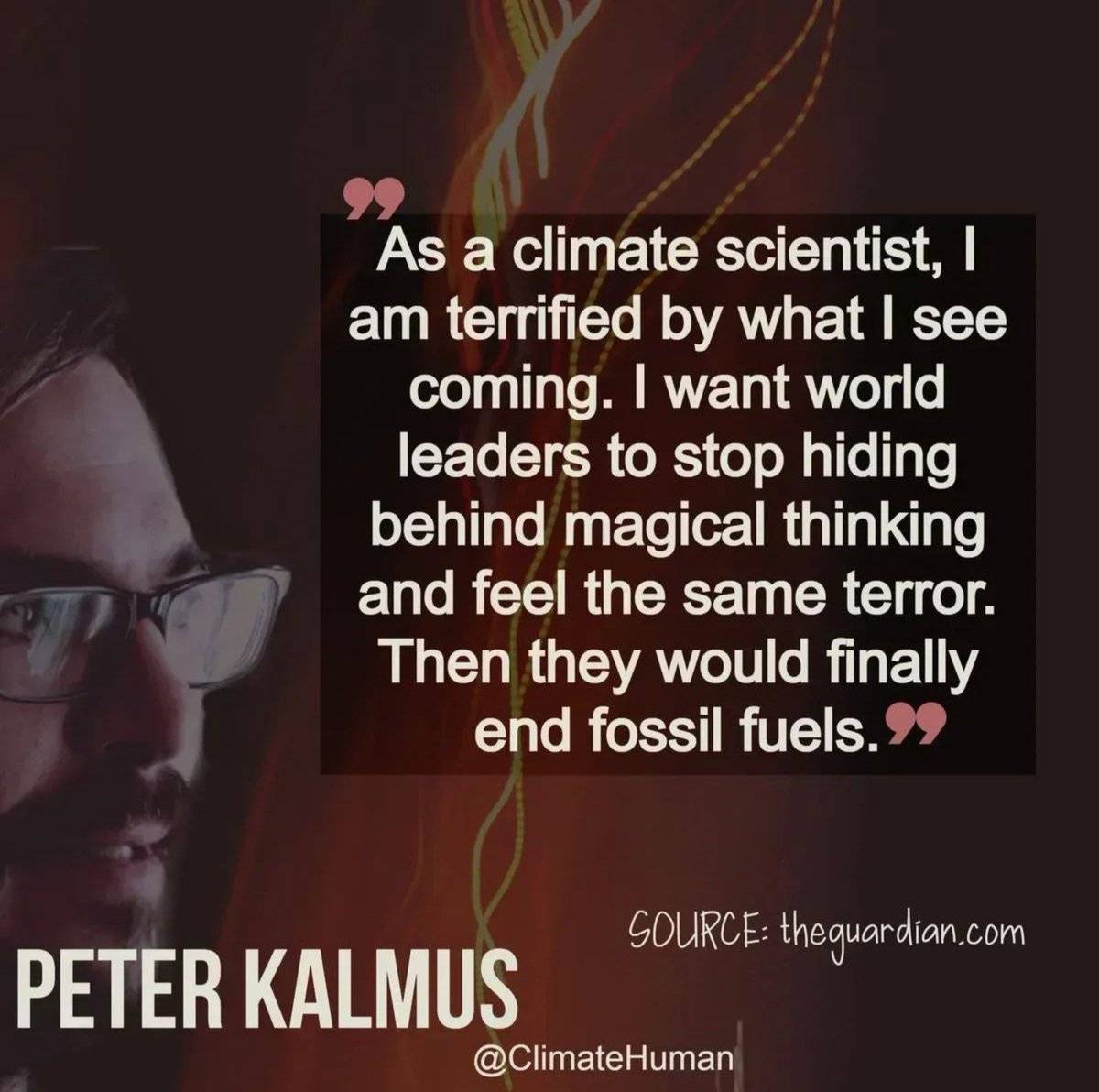 The time is coming when money won't protect you from Climate Change. It won't protect that mansion. Or keep that yacht afloat. Or keep that private jet in the air.

It's time to face reality. We can fight Climate Change.  Or we can become extinct.

#VoteBIGBlue. #DemVoice1