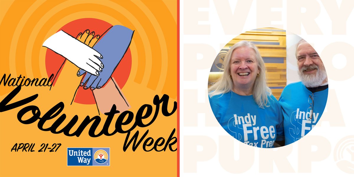 Today, we’re celebrating over 100 VITA volunteers who have contributed to this year's Indy Free Tax Prep program. Since 2015, these volunteers have completed over 41,000 returns and helped people save over $43 million dollars to date. THANK YOU! #VolunteerAppreciationWeek