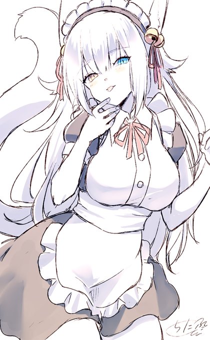 らくがき もふもふメイド 