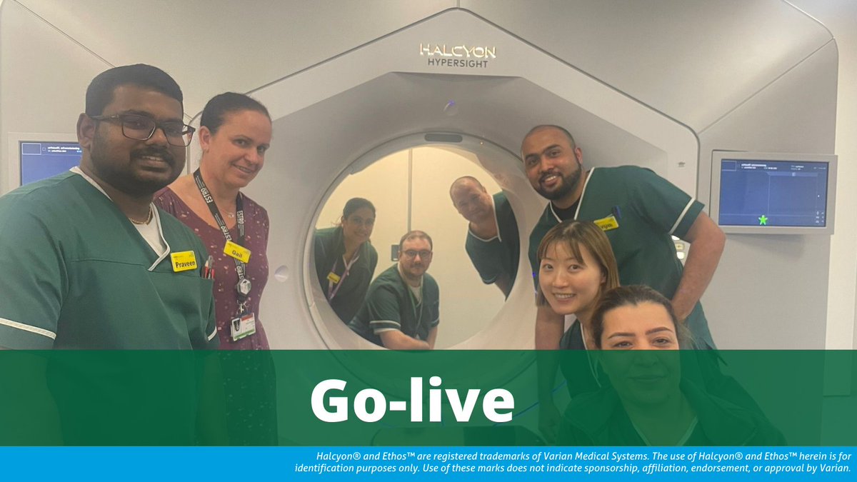 Congratulations to the team at Royal Surrey NHS, Redhill who recently went live with AlignRT InBore and SimRT on their Halycon linac. The team can now offer enhanced treatment for a variety of indications! Check out more #SGRT milestones: sgrt.org/news/