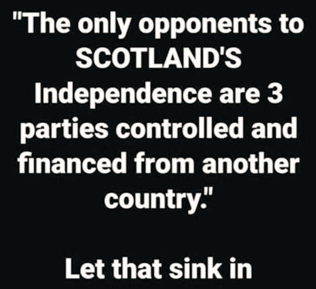 Scotland are you yes yet?🏴󠁧󠁢󠁳󠁣󠁴󠁿🏴󠁧󠁢󠁳󠁣󠁴󠁿🏴󠁧󠁢󠁳󠁣󠁴󠁿 #VoteSNP2SetScotlandFree