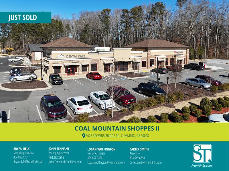 FSAtlRetail's tweet image. JUST SOLD | Heartland Dental Strip | Sold Over Asking Price | Affluent Atlanta Suburb
conta.cc/44jw1sv
Deals are still happening! Well-located, unanchored strips with good cash flow are trading, even over ask price!