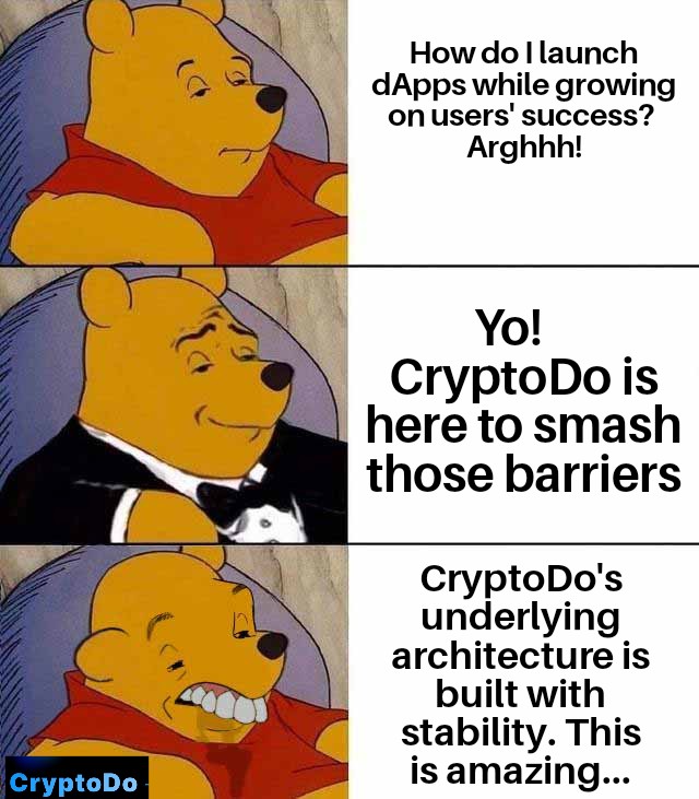 @CryptoDo_app lays the foundation for a thriving ecosystem of innovative dApps and a more decentralized future.