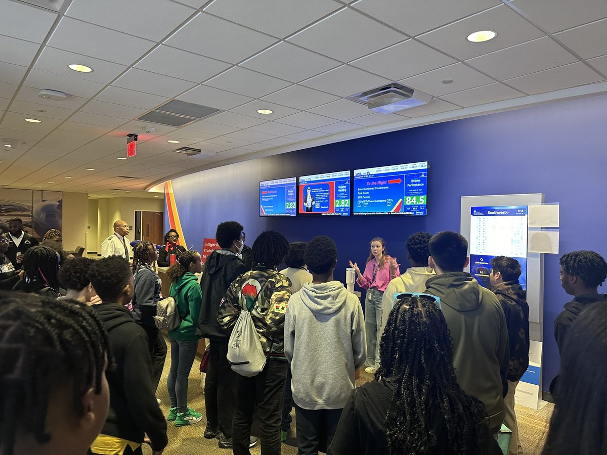 Brittany Torres (@torres1brittany) on Twitter photo So excited to be with some of my <a href="/RubyYoungPSA/">Ruby Young</a> students at <a href="/SouthwestAir/">Southwest Airlines</a> training center. Thank you so much <a href="/CollegeDrivenGU/">CollegeDrivenGU</a> for providing my students with this once in a lifetime opportunity. So excited to be with some of my <a href="/RubyYoungPSA/">Ruby Young</a> students at <a href="/SouthwestAir/">Southwest Airlines</a> training center. Thank you so much <a href="/CollegeDrivenGU/">CollegeDrivenGU</a> for providing my students with this once in a lifetime opportunity.