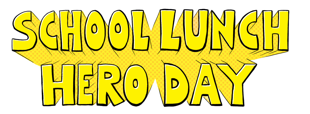 Stop by any cafeteria to watch school nutrition professionals prepare healthy meals for students-all the while adhering to strict nutrition standards, navigating student food allergies, and offering service with a smile- and you'll see they are true heroes! This is the reason we celebrate School Lunch Hero Day every year on the first Friday in May. This annual observance is a chance to showcase what a difference school nutrition professionals make in the lives of every child who comes through the cafeteria.