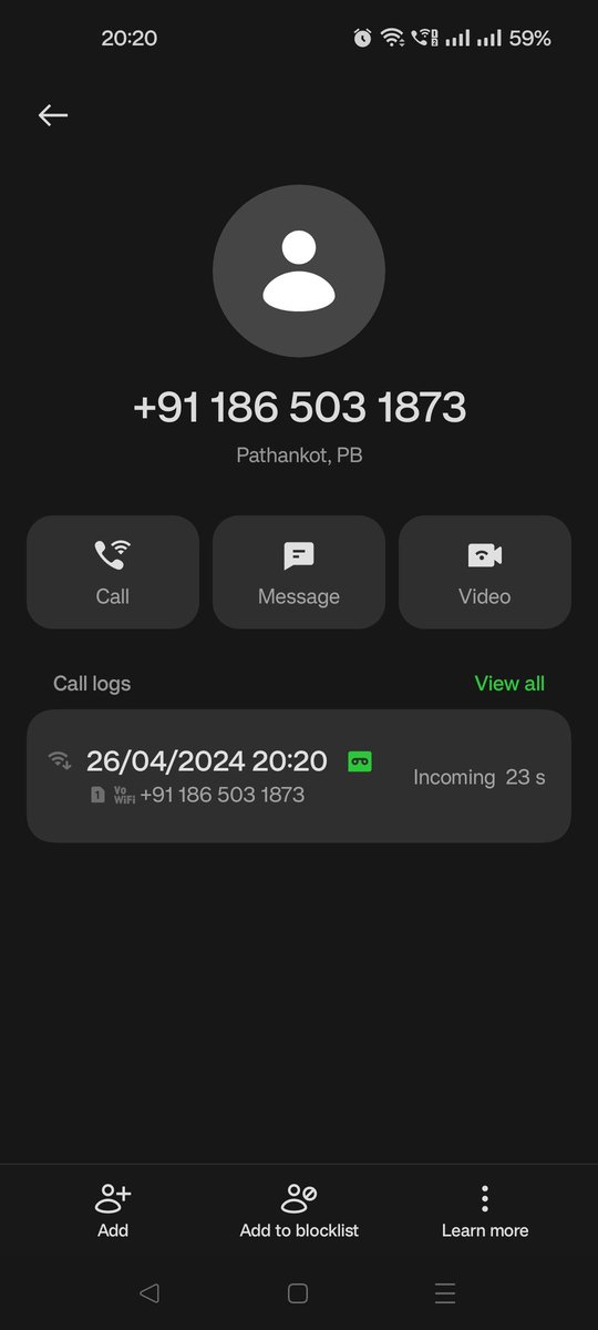 Got a call from this number, with IVR message asking which party did you vote?

@ECISVEEP #CongressMuktBharat #ModiForPM #ModiKiGuarantee #AbkiBaarShivsenaKeSath400Paar #AbkiBar400Par #AbkiBaarModiSarkar