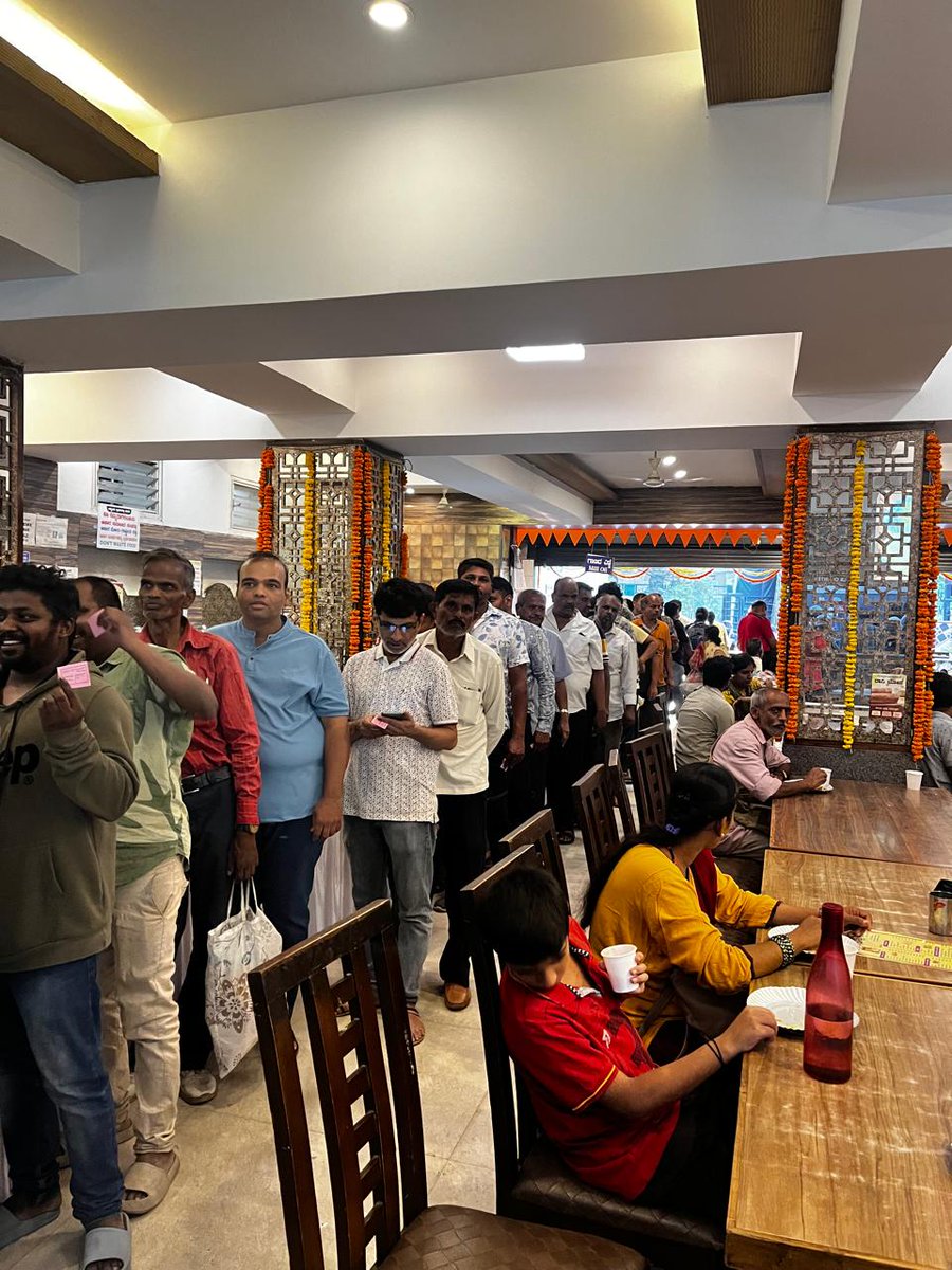 Karnataka LS polls: Nisarga Grand Hotel in Bengaluru served free benne khali dosa, ghee laddu, and watermelon juice to 6,800 people who cast their votes across the city from 7 am to 6 pm