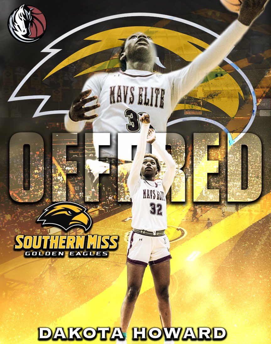 Congratulations Dakota on your offer from <a href="/SouthernMissWBB/">Southern Miss Women's Basketball</a> HC <a href="/CoachMcNelis/">Joye Lee-McNelis</a> <a href="/JessBarbes10/">Jessica Barber⚓️</a> #MavsEliteStrong #YouShouldBeHere