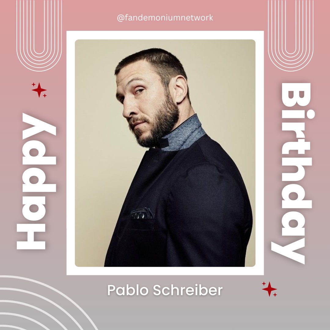 Join us in wishing a Happy Birthday to @schreiber_pablo! May all your wishes come true. #pabloschreiber #americangods #halo #orangeisthenewblack #defendingjacob