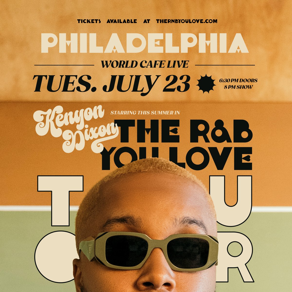 *On Sale Now* LA native & 2x Grammy-nominated R&B artist @kennygotsoul has collaborated with music legends like @jtimberlake, @missjillscott, and @kirkfranklin! He comes through Philly on July 23 - you don't want to miss this show ✨ Tickets: tinyurl.com/367x8rzu