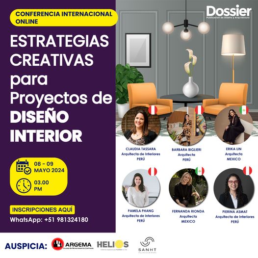 expodeco's tweet image. ¡Descubre las fronteras de la creatividad en nuestra Conferencia Internacional Online “Estrategias creativas para proyectos de Diseño Interior”! 🎉

💡Inscríbete aquí: goo.su/AEPEy
📅 08 y 09 de Mayo del 2024.