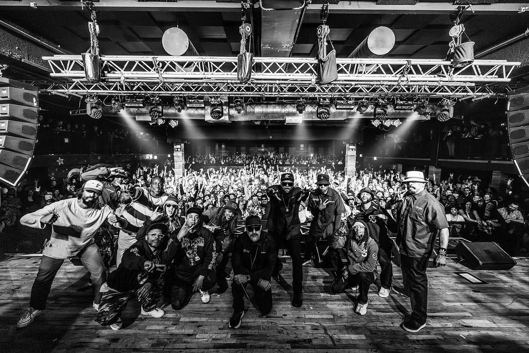 #SQUAD Always a pleasure #Chicago ..Kansas City you’re up next!!! @cypresshill @soulsofmischief @thepharcyde #WeLegaliZedItTour