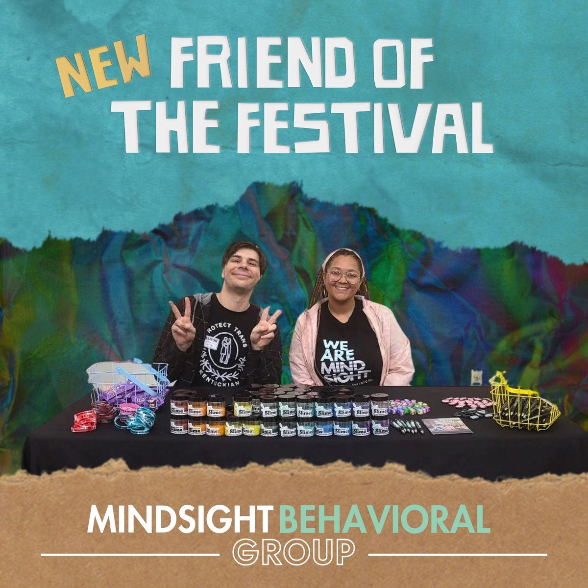 While a weekend of sunshine and music is quite therapeutic, we’re excited that our newest Friend of the Festival is ALL ABOUT your mental health! 🧠 Mindsight Behavioral Group provides a safe place to find peace and purpose through access to counseling, case management, and more.