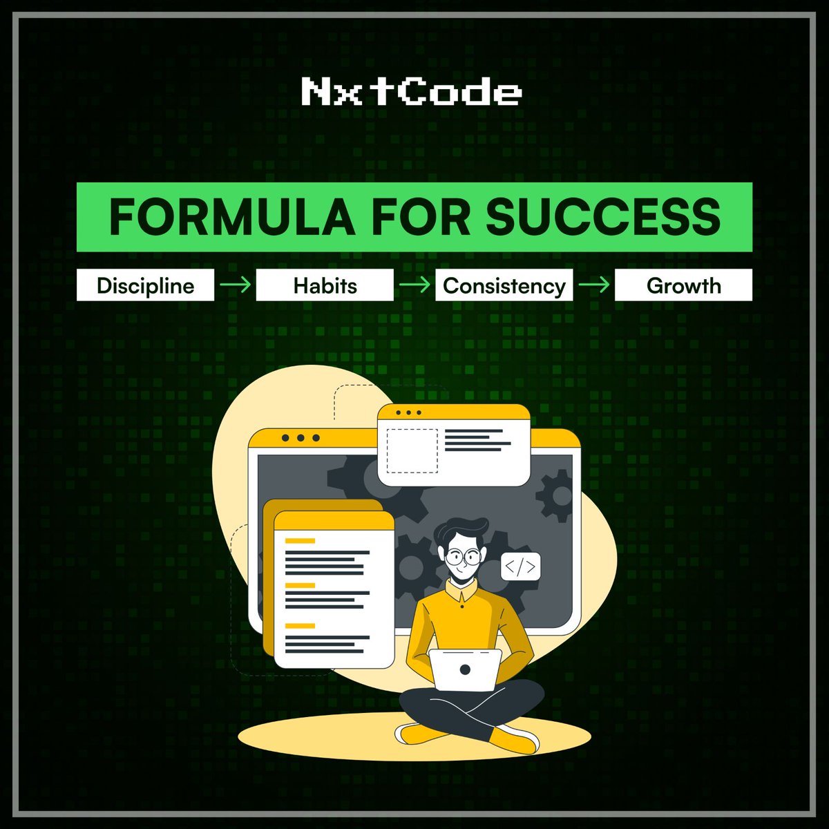SuryaJa312's tweet image. 💻 Hello Coders 🤓
➡️ On 26th April, It's my 17th day of 'NxtCode' "21 Days Coder Challenge".
➡️ I attend it and completed my 17th coding problem. I assume at the end of this 21 days challenge I will definitely become a confident coder 😎
#NxtCode #21DaysofCoding #challenge