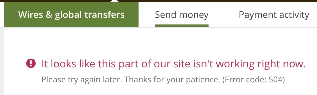 Tried sending a wire. Bank #1 is down. Bank #2 flagged the wire as an AML concern, I'm currently on an hour long call convincing them that I should be allowed to send the wire. Insanity, crypto truly does solve this.