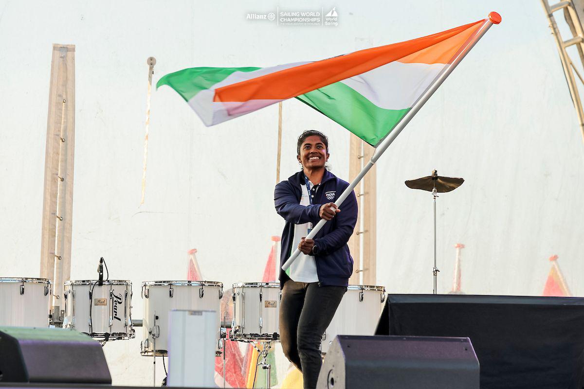 Happy to share that Tamil Nadu's Nethra Kumanan, SDAT's ELITE scheme sportsperson has qualified for the #ParisOlympics2024 in the Sailing sport. I extend my heartfelt congratulations to Nethra for not only becoming the first Indian woman to qualify for the #Olympics in sailing