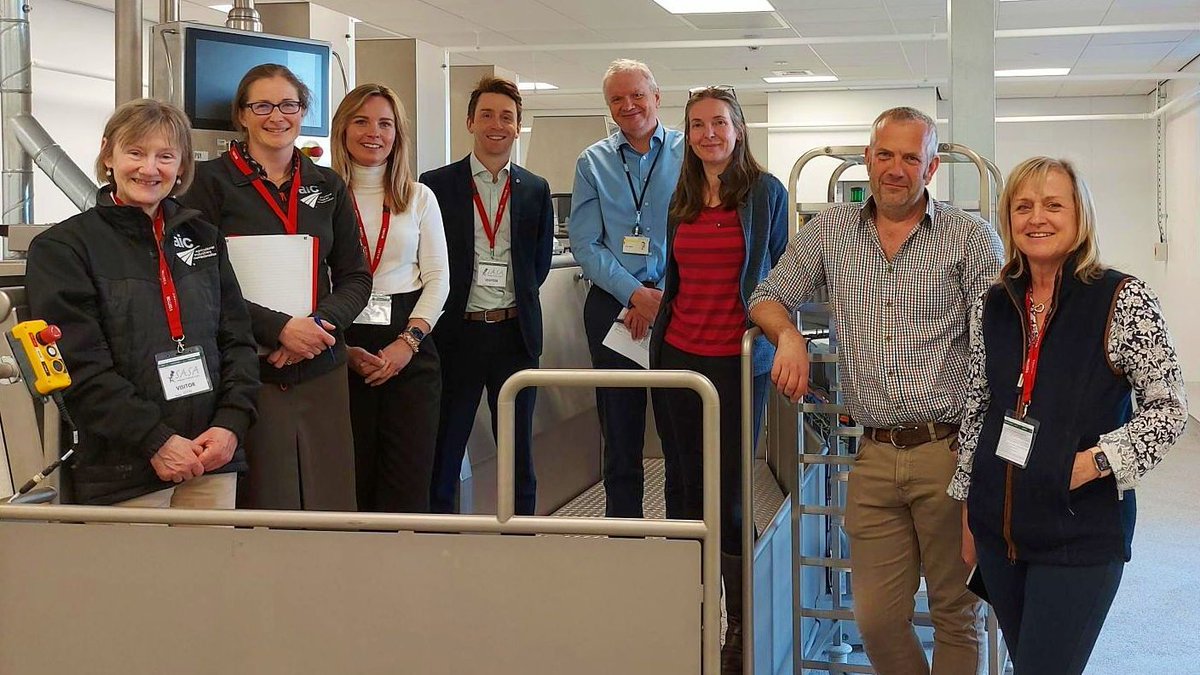 This week the AIC team visited @ScotGovSASA's site near Edinburgh. We heard about seed testing & certification, variety testing, pesticide surveillance, potato virology & zoology, plus the plant health work they do. Our thanks to SASA for hosting this valuable tour & discussion.