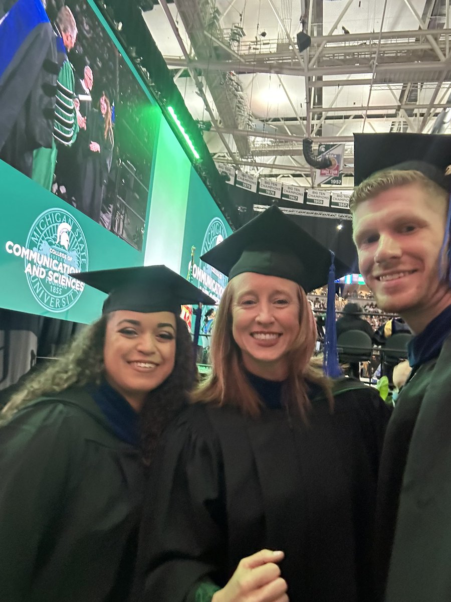 Commencement always is my favorite time of year at @michiganstateu. This year, it’s even more memorable. #SpartanGrad24