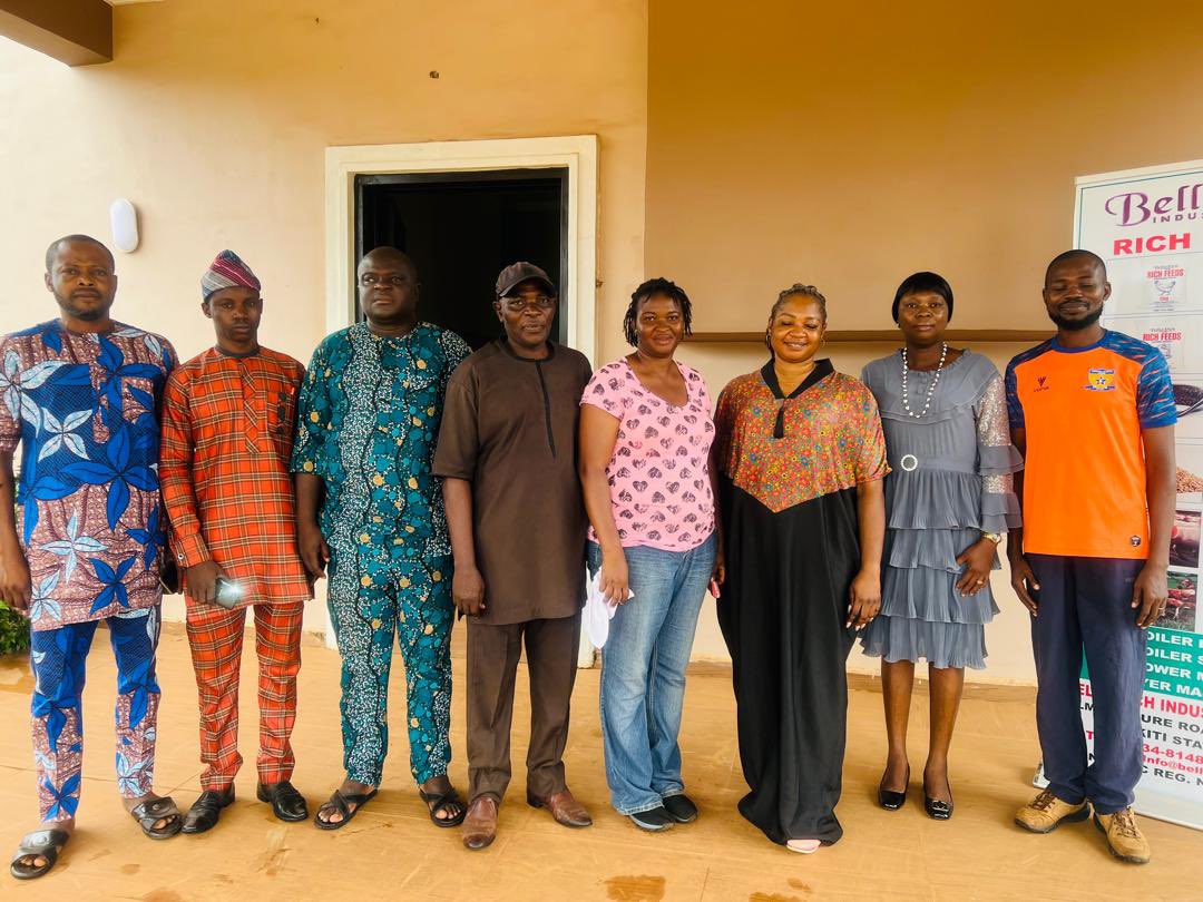A team from EKDIPA, led by the Director-General, Lolade Olutola @ololamide, paid an aftercare visit to Bellarich Industries Limited located along Akure Road, Ikere Ekiti. The Company specializes in a 20 tons/hour animal feed production and is poised to expand its operations to…