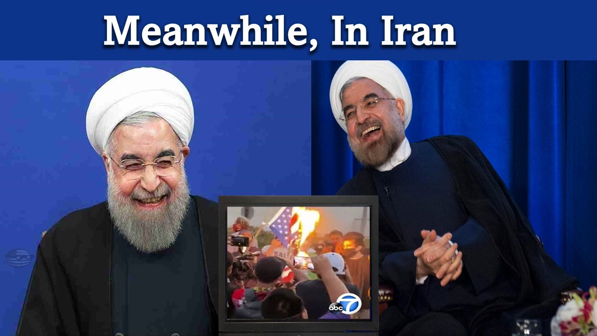 Do you think the Ayatollahs are laughing at the idiot leftist protestors?