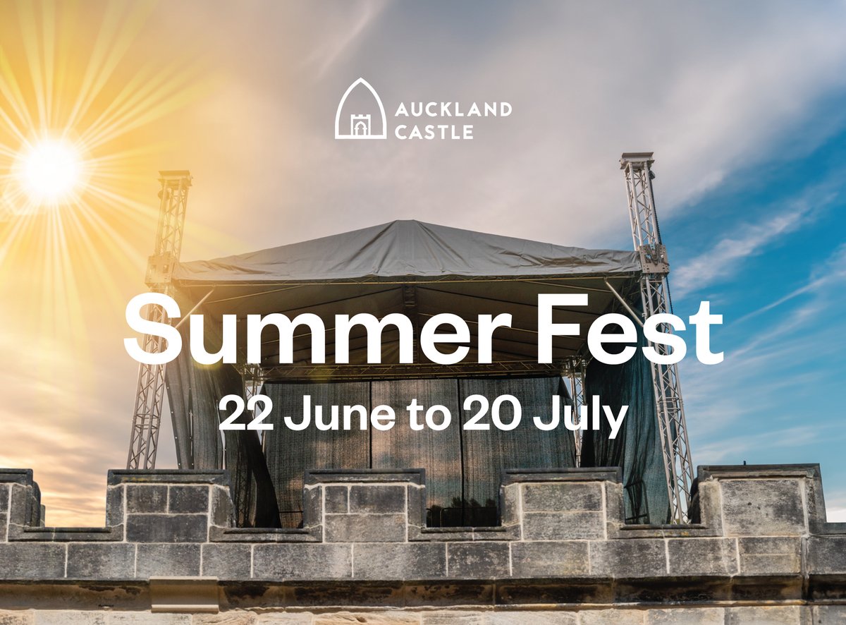 Get ready for Summer Fest at @aucklandproject 🌞🎶🎉 A major summer festival coming to the grounds of Auckland Castle 22 June - 20 July, with music concerts, outdoor cinema, live theatre and more! Find out more: lnk.bio/s/thisisdurham… #dodurhamdifferently #bishopauckland
