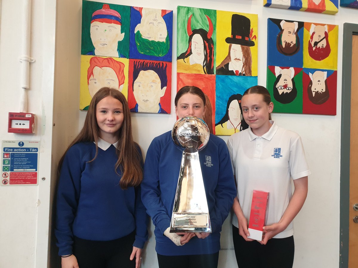 Celebrating success! Our Year 8 girls won a UK-wide football tournament in Butlins last week. They are fantastic players and great ambassadors for females in sport 👏 🤩
