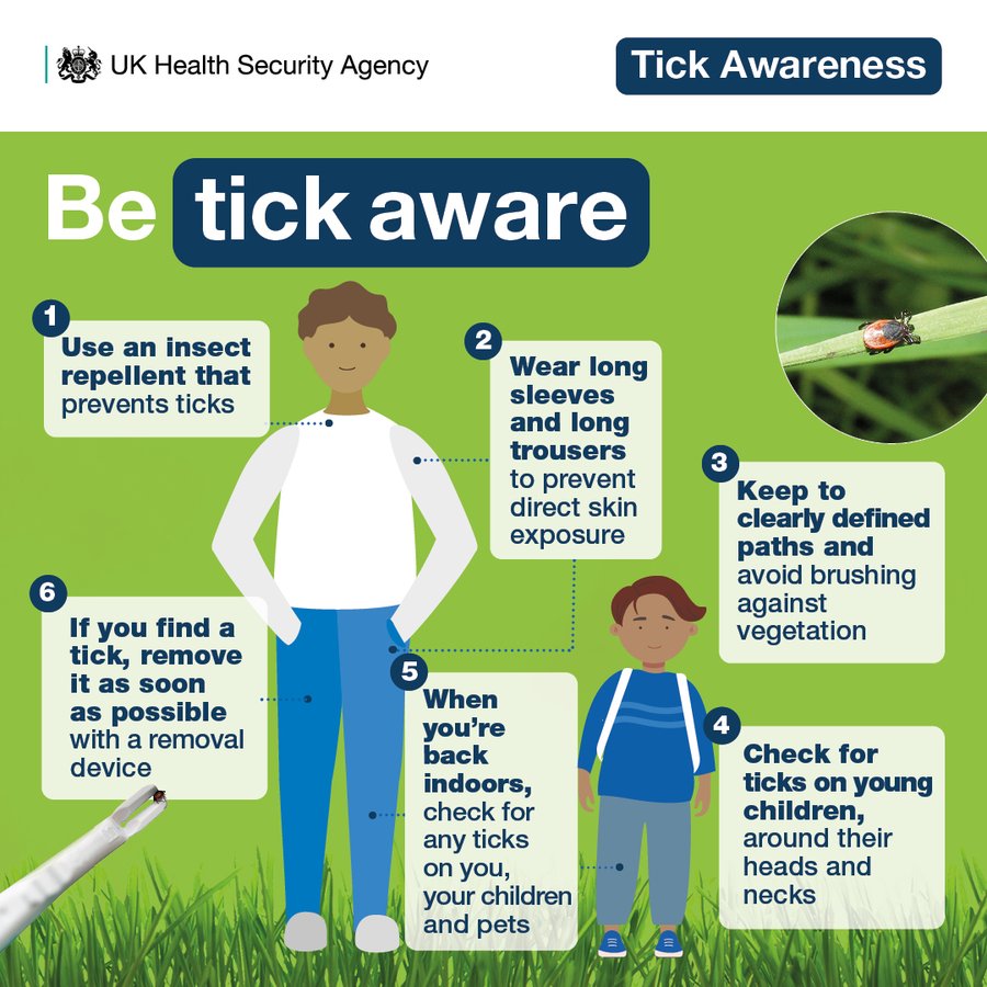 With the right precautions and by being #TickAware you can help protect yourself & your family from tick bites. Read more in this blog post: ow.ly/bHe650Rpa1L #BeTickAware #BeLymeAware