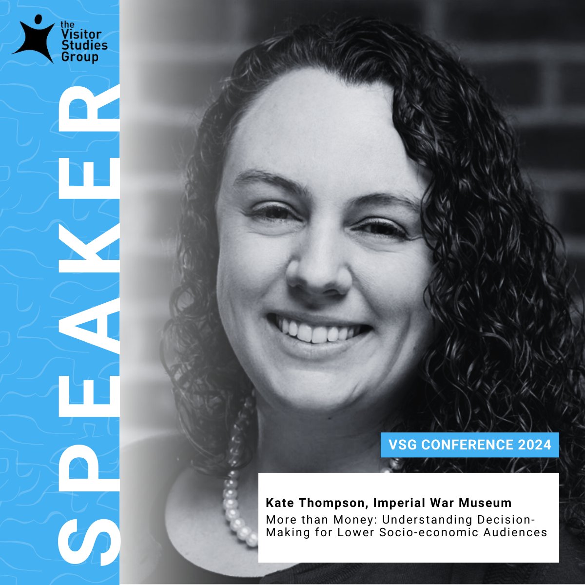 Speaking at #VSGConference2024 are Kate Thompson & Charlotte Rhoades, from @I_W_M and Alice Fenyoe from Curiouser, sharing research about lower socio-economic audiences and decision-making about cultural and heritage visitation. #TheCostofCulture - book tickets on @eventbrite