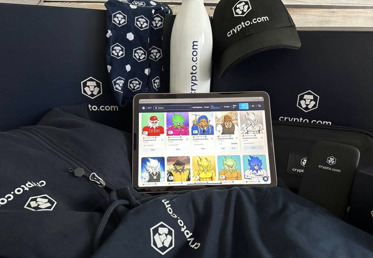 Loaded Lions NFTs ✔️
Crypto.com merch ✔️

All ‘Loaded Lions’, ‘Dark Lions’, and ‘Cyber Cubs’ NFT holders can enjoy an exclusive discount of up to 20% for any purchase made in the #cryptocom shop!

ℹ️ crypto.com/product-news/l…

📸: @Csilla_cro