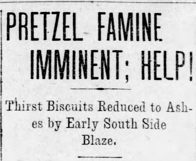 Today is #NationalPretzelDay! Or maybe not. (St. Louis Post-Dispatch 1906, via @_newspapers)