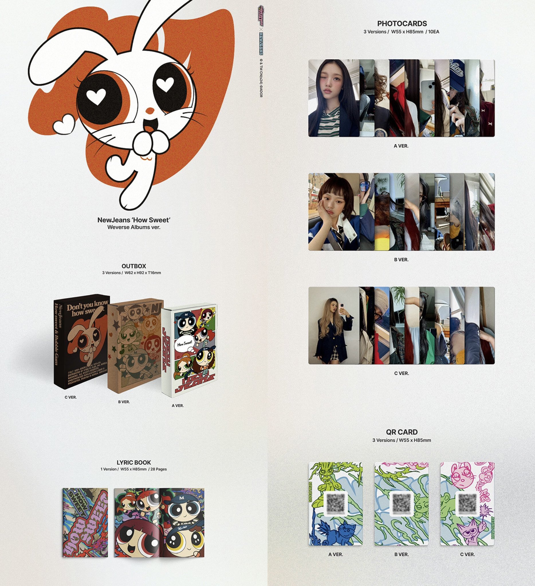 新品未開封 NewJeans ハニ アルバム トレカ how sweet 未開封 NewJeans