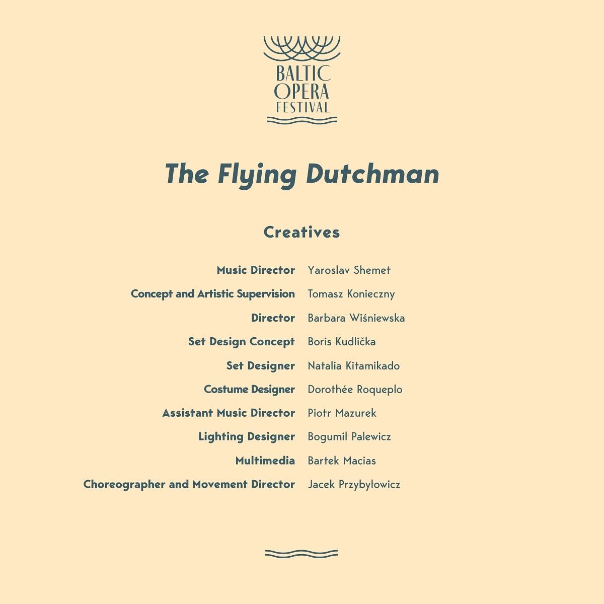 “The Flying Dutchman”

24.07.2024 | 21.00 | Opera Leśna | Sopot 

CREATIVES 👇🏻👇🏻👇🏻