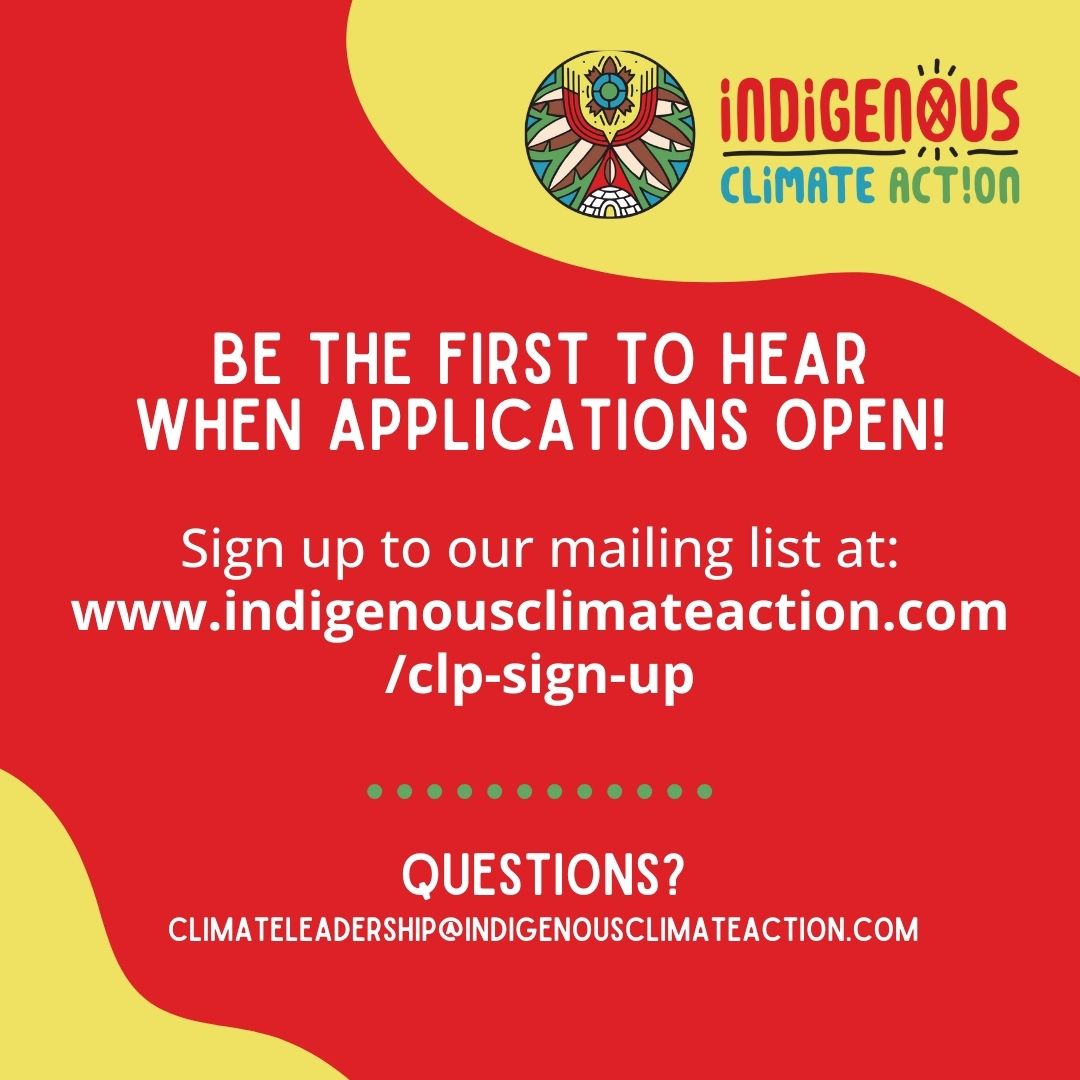 Highlight from our online #ClimateLeadershipProgram Cohort 7! Learn more & sign-up to our email list, and be the first to know when applications open for our upcoming offerings! Visit: indigenousclimateaction.com/clp-sign-up 
#IndigenousClimateAction #ClimateTraining