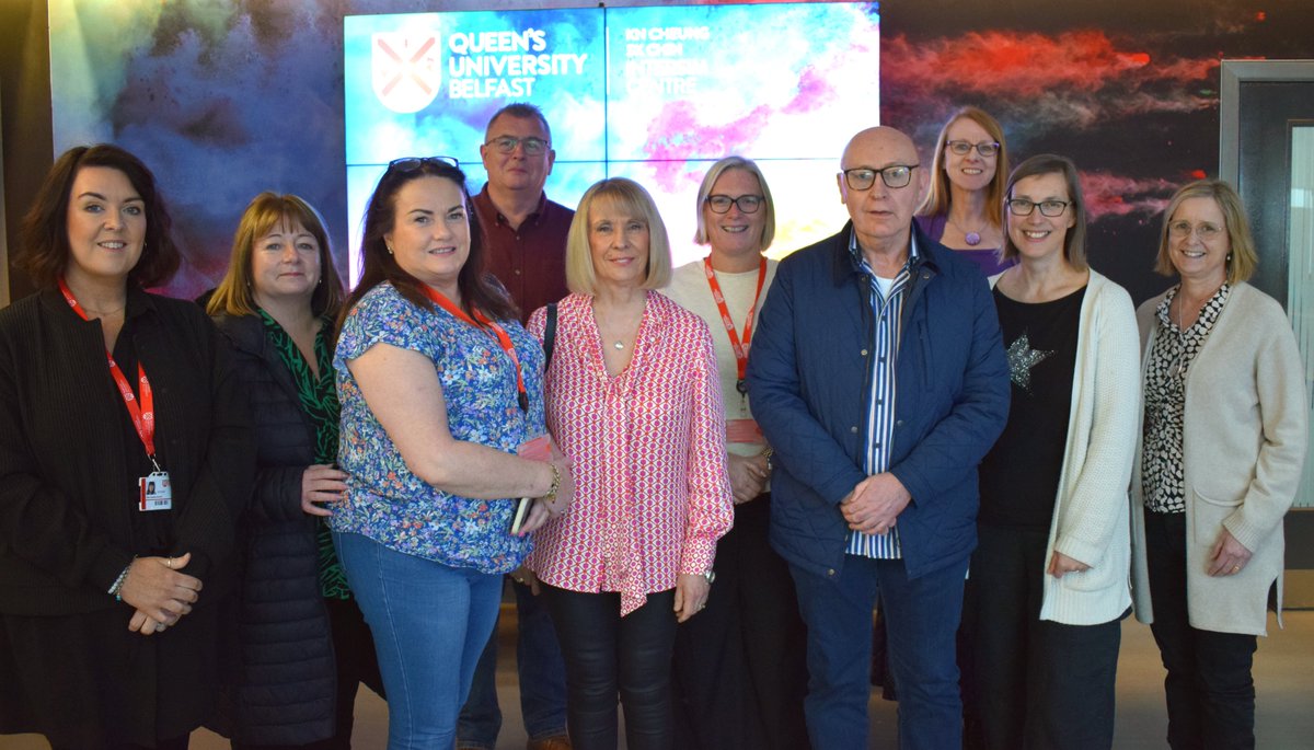 On Wednesday we welcomed visitors from our Patient and Carer Partnership Forum (PCEP) in @QUBSONM and Colleagues from @bournemouthuni who are involved with the Public Involvement in Education and Research (PIER) Partnership @MHLSQUB @QUBelfast