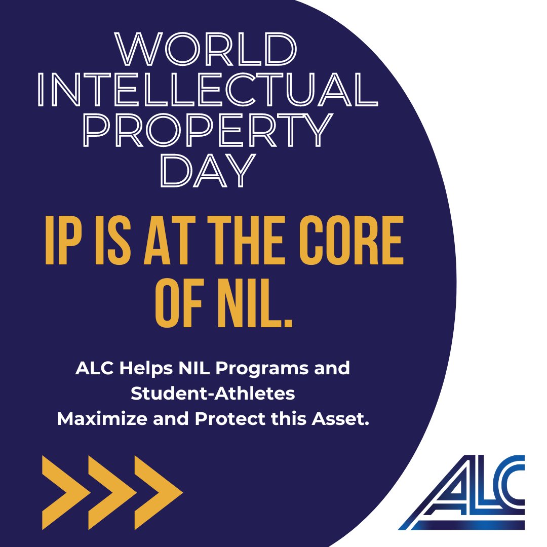 #NIL/IP rights are valuable. @ALCNILCompany helps #universities, #athletes & licensees protect, control & optimize this asset. ALC's team has 30+ yrs #IPrights mgmt experience. Our strategic svc & tech leverage this to drive sustainable rev & simplify complex rev share models.