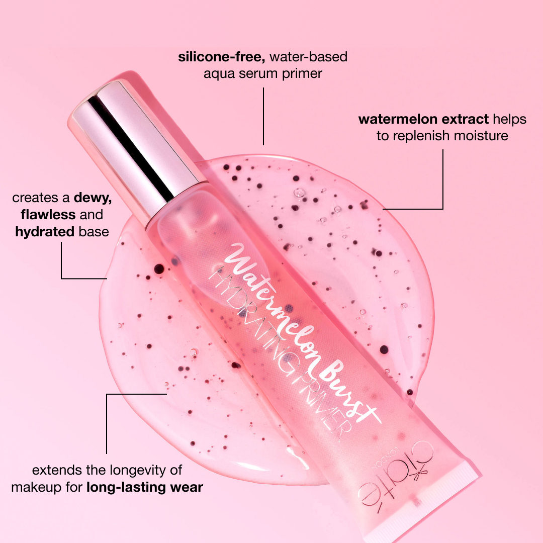 Dive into the hype surrounding our Watermelon Burst Hydrating Primer! Explore why it's everyone's go-to primer! 🍉✨ #ciate #ciatelondon