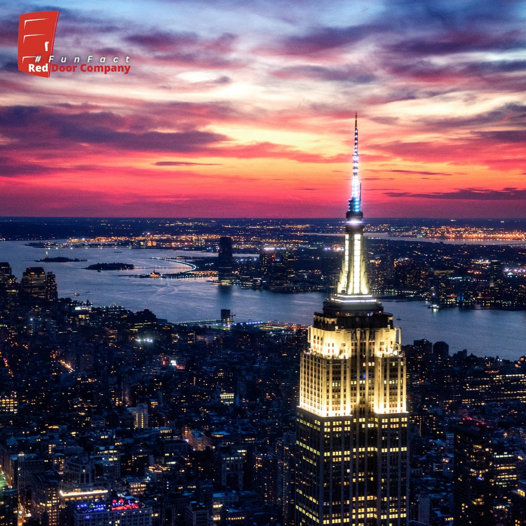 #FunFacts
The needle at the top of the Empire State Building was originally intended as an anchor for blimps.
#Reddoorcompany #propertymanagement #homeselling #property #propertymanager #propertyinvestor #house #business #propertymaintenance #propertydevelopment #forrent #forsale