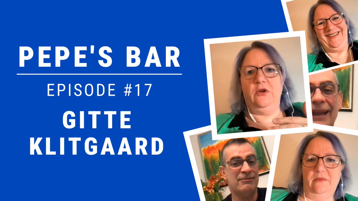 The special guest of this Pepe's Bar episode is @NativeWired!
Gitte is an agile coach, hugger, friend, and much more. She lives and loves Agile. She took the oath of non-allegiance. Why fight over methods when we can use that energy to help people?
 youtu.be/0byj7HtVDF4