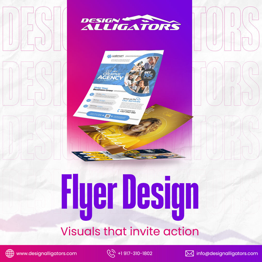 designaligators's tweet image. Don&apos;t let your flyers become extinct ! Design Alligators crafts visuals that make people take action!💥

Hire Us Today!

#DesignAlligators #flyerdesignb #flyerprinting #marketingmaterials #graphicdesign #brochuredesign #printdesign