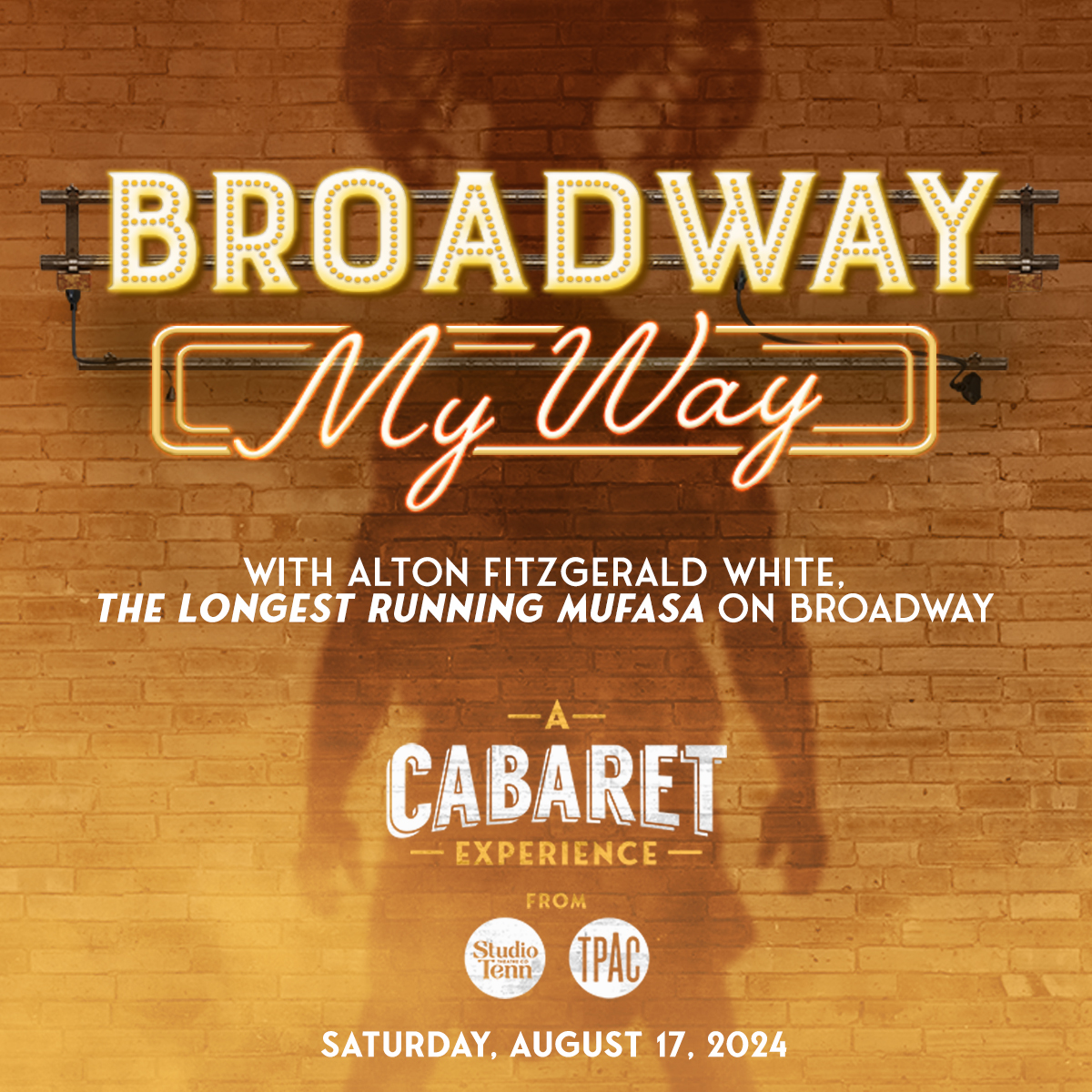Tickets for A Cabaret Experience presented in partnership with @StudioTenn are on sale now. Buy 2 shows in the series and save 10% or buy all 3 and save 15%. Visit TPAC.ORG to secure your seats today!