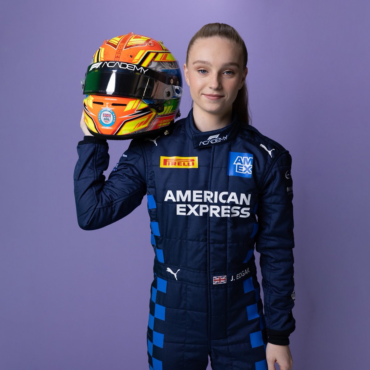 F1 ACADEMY 🤝 AMERICAN EXPRESS 

@f1academy announces that @americanexpress has joined the likes of Charlotte Tilbury, PUMA, and Tommy Hilfiger as an official partner for 2024! 

AMEX will support @_jessedgar and her #17 car for the rest of the season 🏎️

#WomenInMotorsport